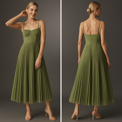Livia | Verde Dress
