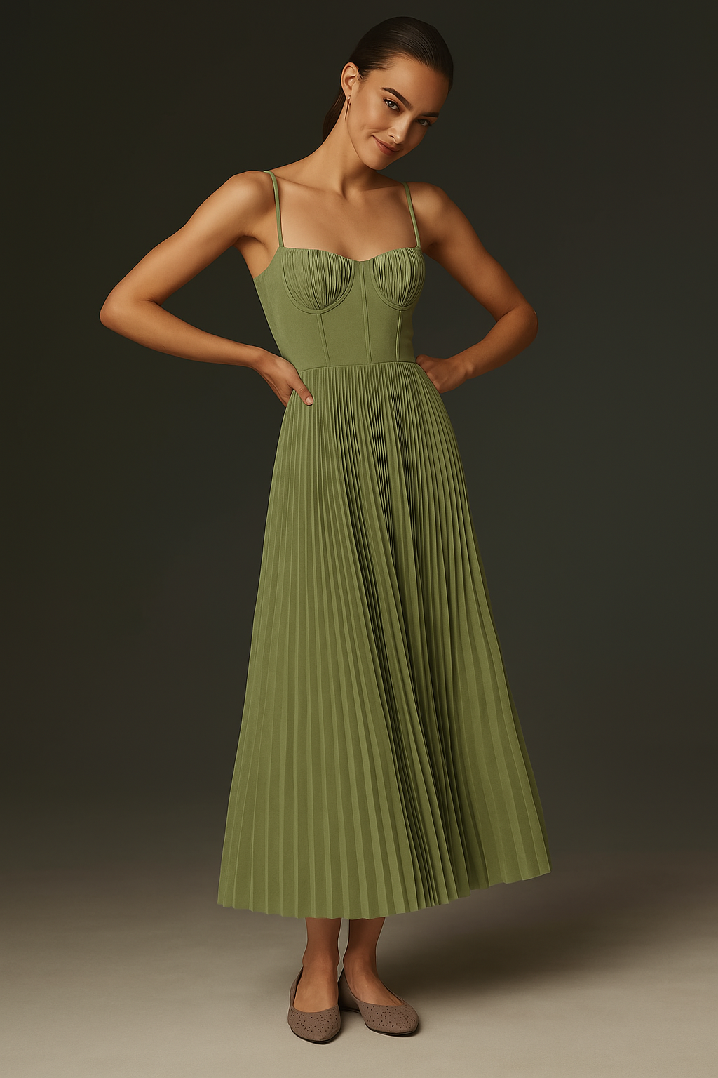 Livia | Verde Dress
