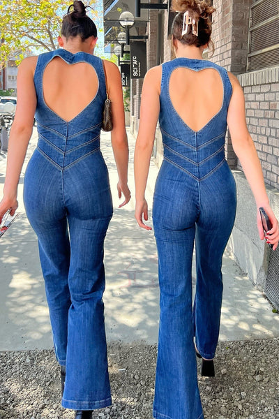 Livia | Lovely Denim Jumpsuit